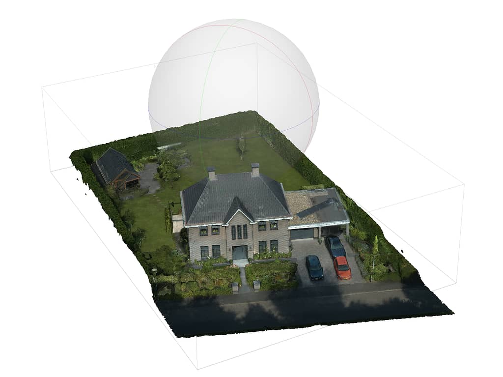 Fotogrammetrie: 3D Model van een huis